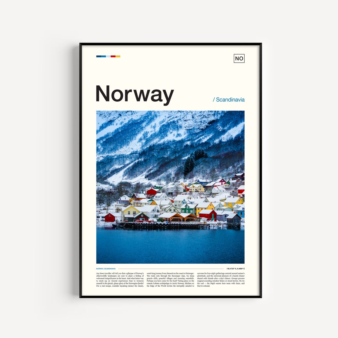 Norway Poster Norway Photo Norway Travel Nordic Poster Norway Art Norway Photography Norway Gift Norway Travel Poster Norway Print