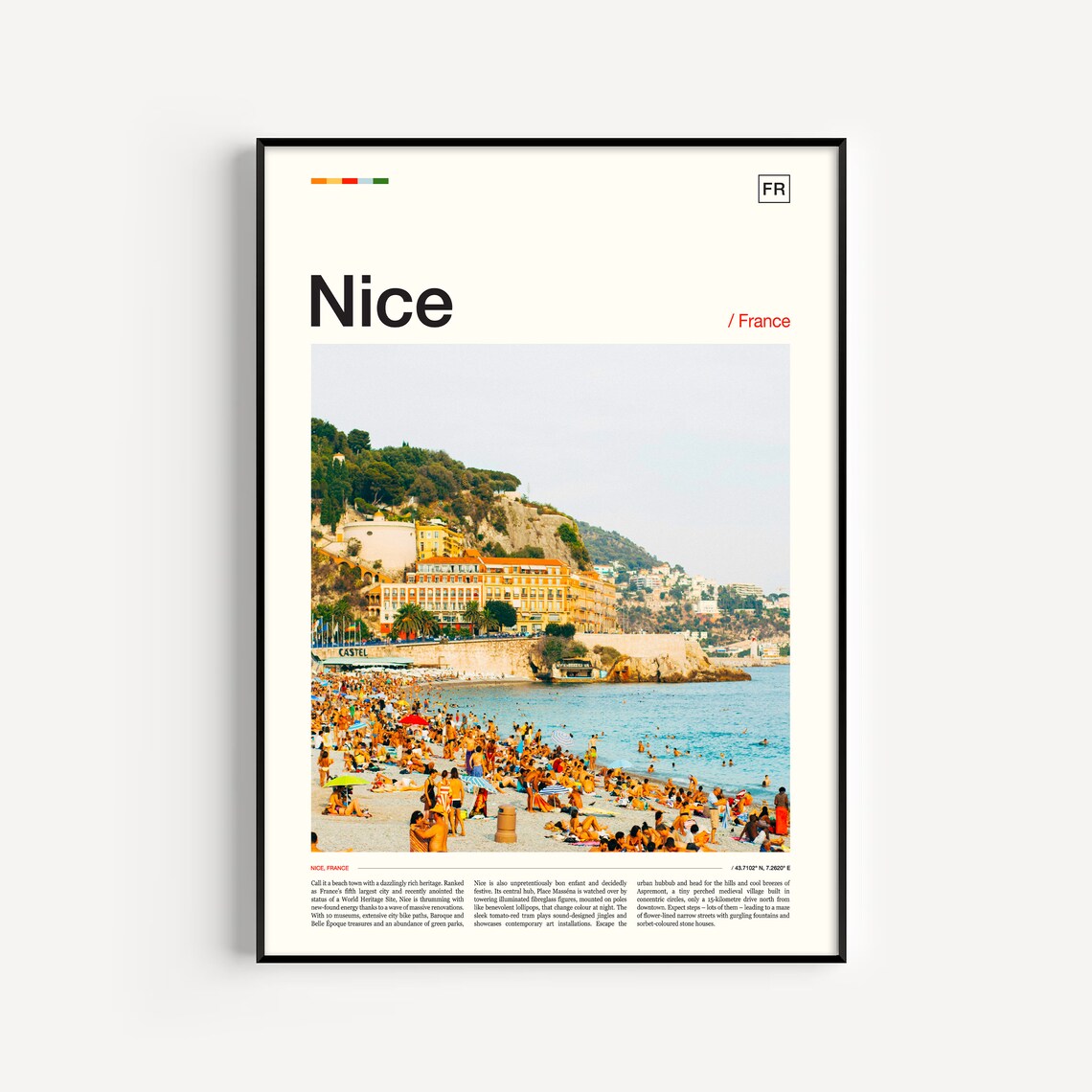 Nice France Wall Art Print