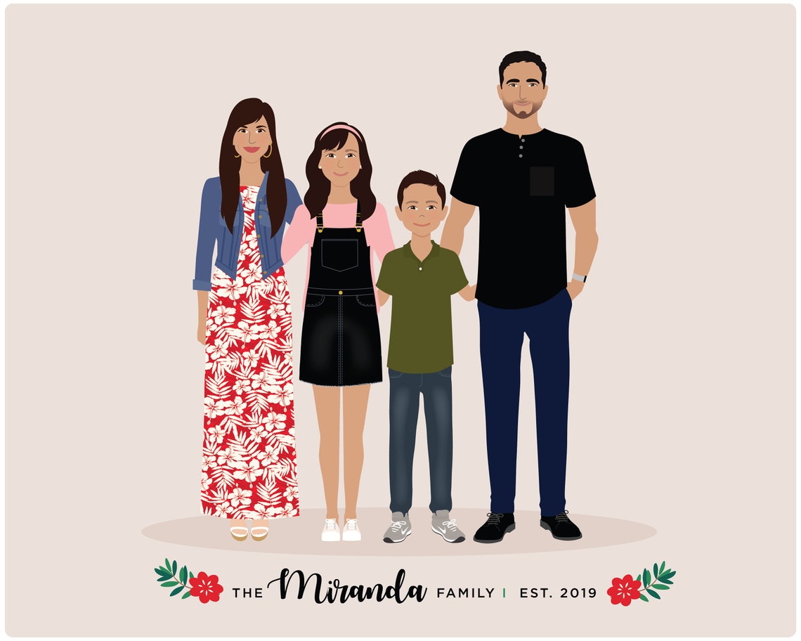 Custom Portrait - Personalized Print - Image 2