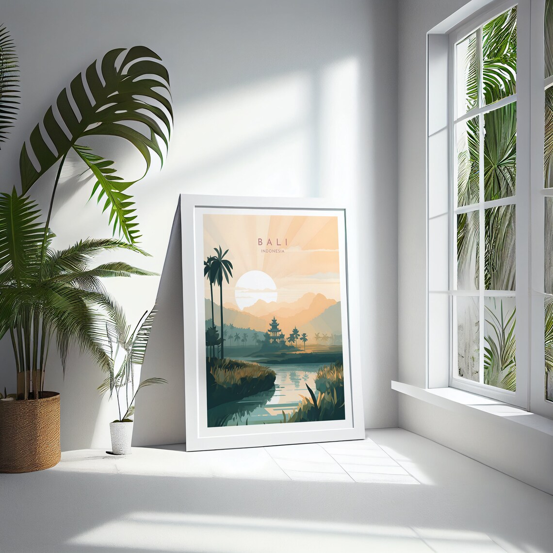 Bali Travel Poster, Indonesia Home Decor - Image 4