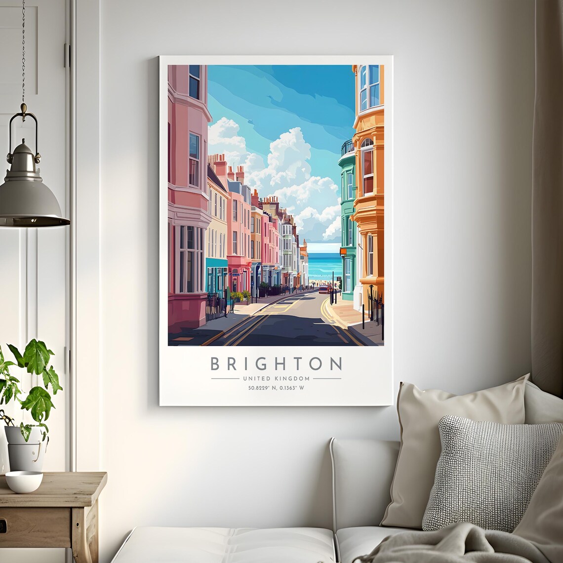 Brighton Travel Poster, England Home Decor Print - Image 2