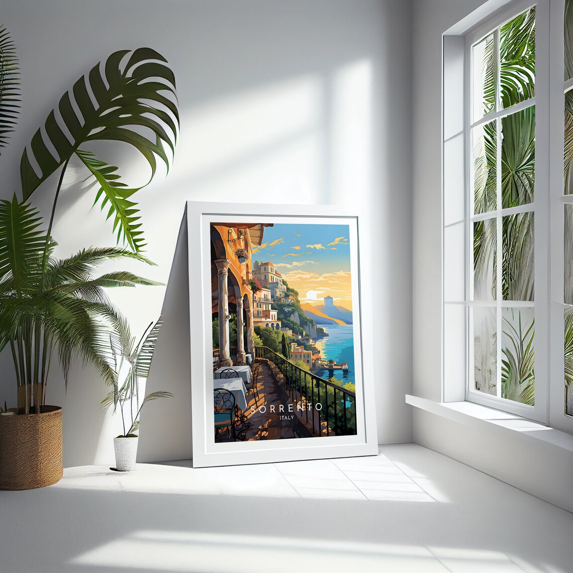 Sorrento Travel Poster, Italy Home Decor Print - Image 4