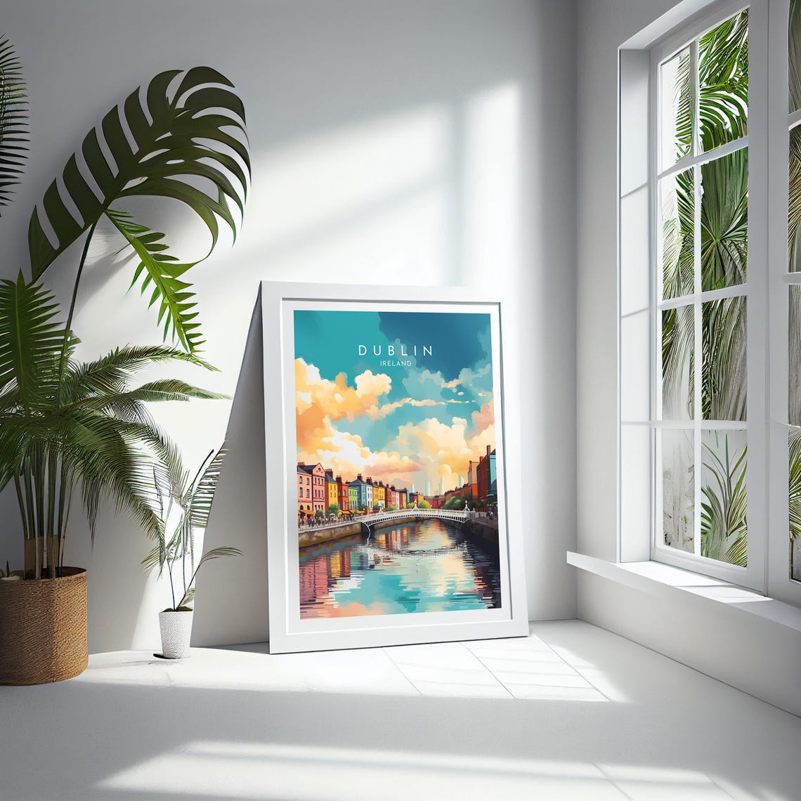 Dublin Ireland Home Decor Poster Print - Image 4