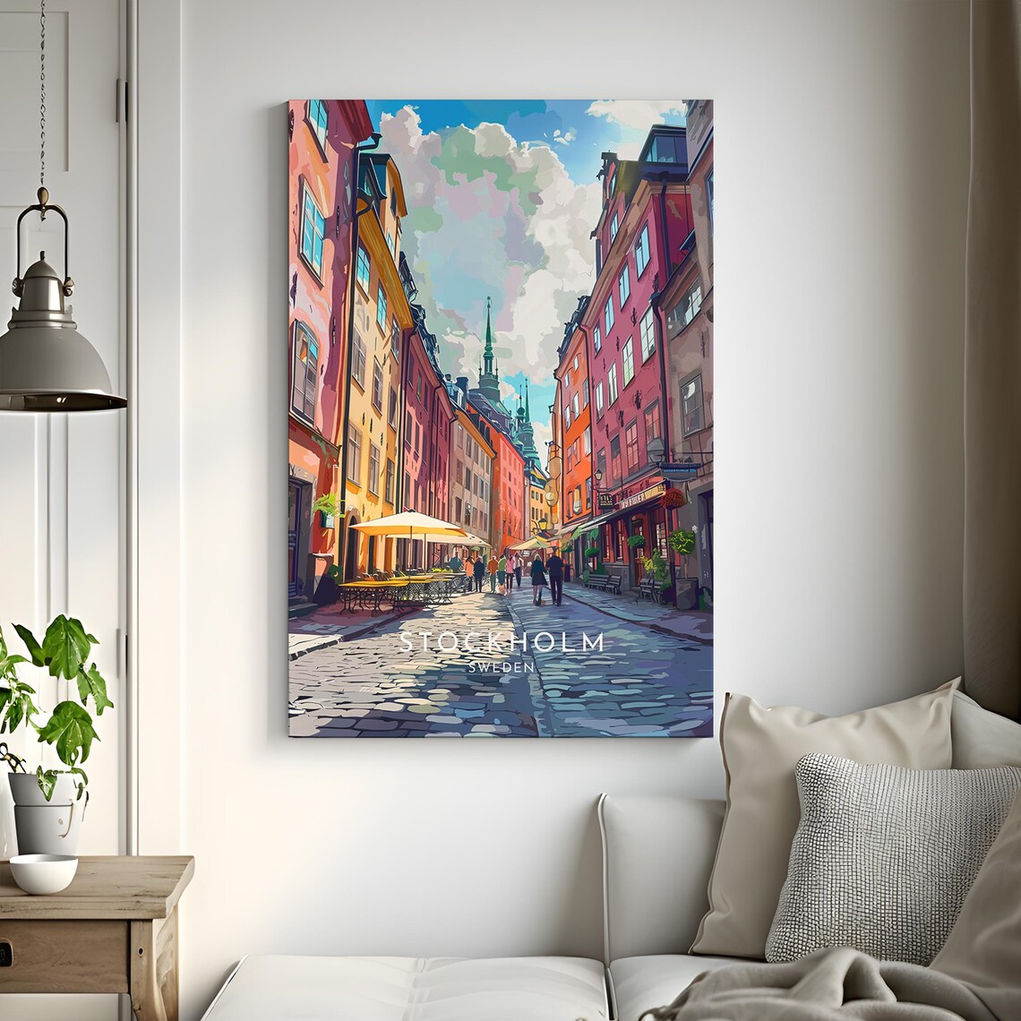 Stockholm Travel Poster, Sweden Home Decor - Image 3