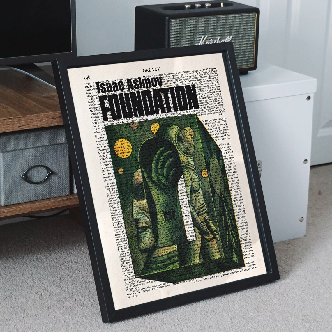 Foundation by Isaac Asimov Literary Art Print - Image 4