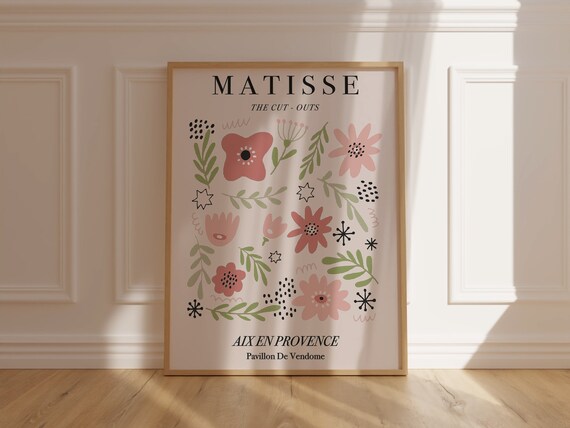 Matisse Print Matisse Poster Wall Art Print Matisse Wall Art Printable Wall Art Art