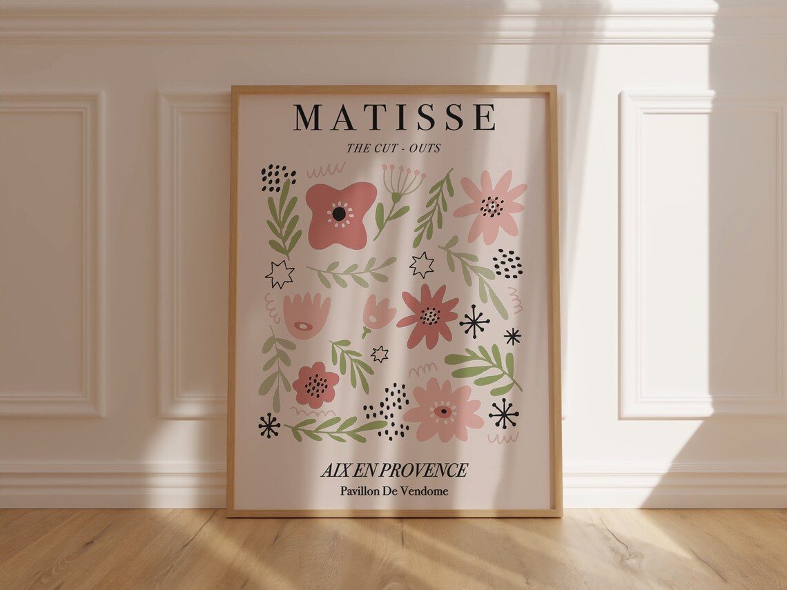 Matisse Print Matisse Poster Wall Art Print Matisse Wall Art Printable Wall Art Art