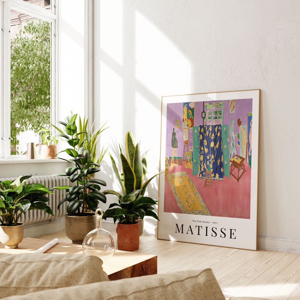 Henri Matisse The Pink Studio 1911 Fauvist Interior Painting Poster - Image 2