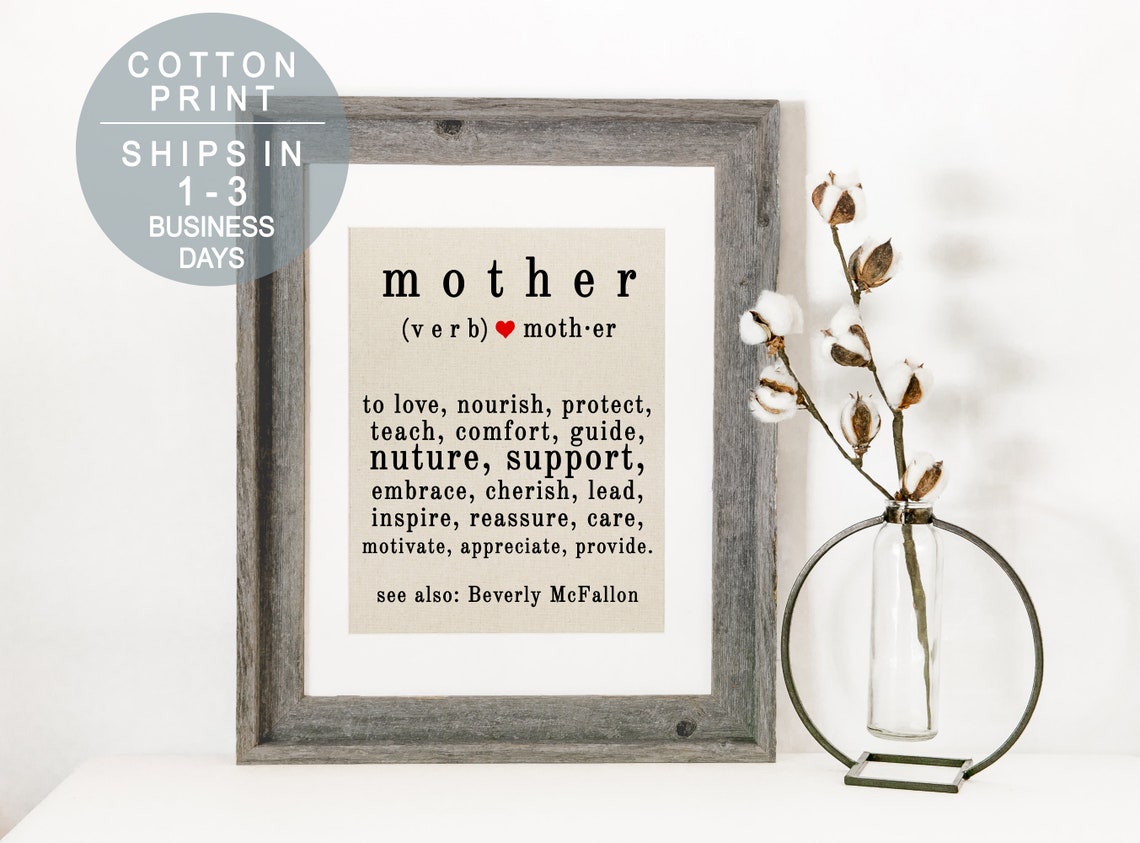 Grandma Dictionary Definition Heartfelt Family Quote Poster Gift - Image 2
