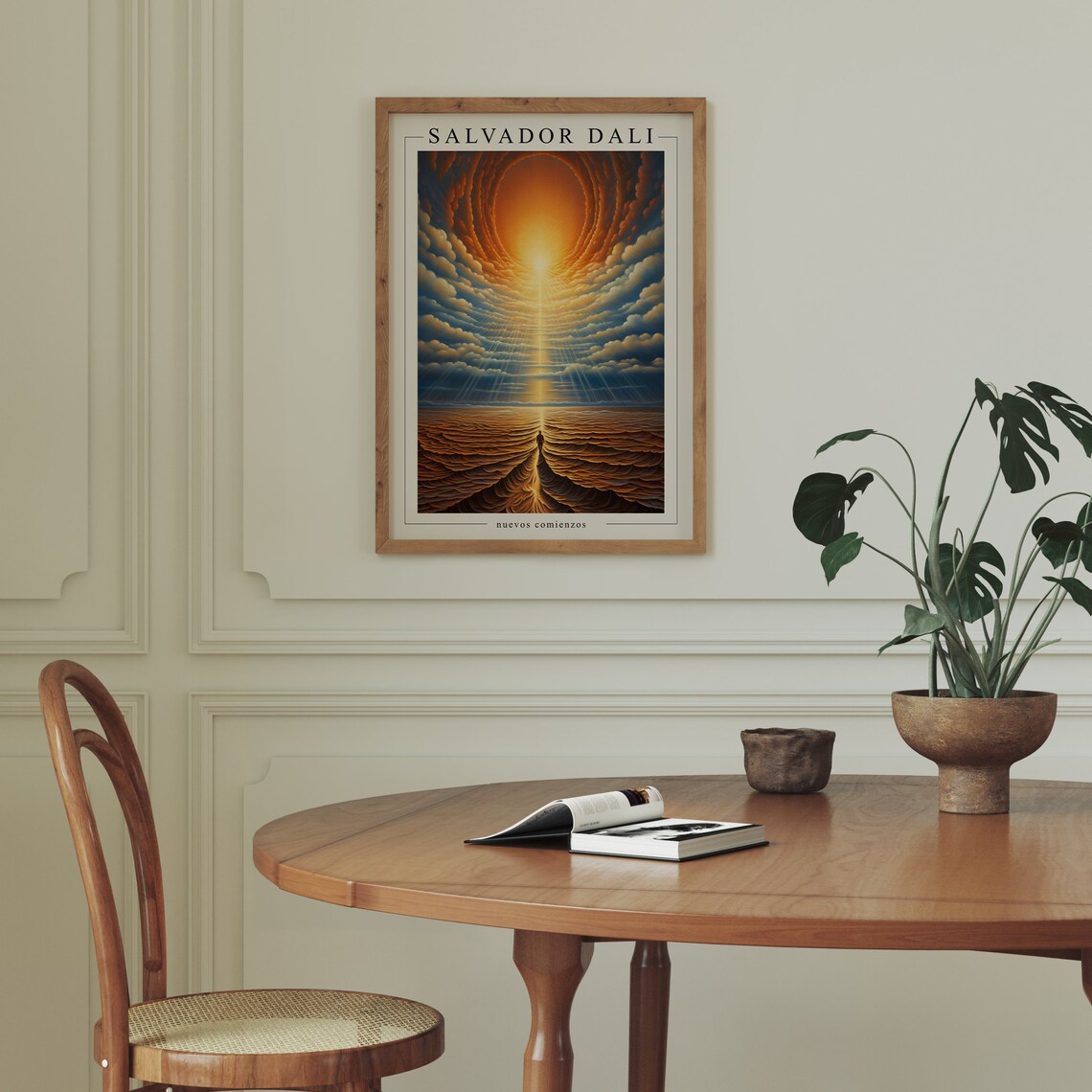 Salvador Dali New Beginnings Surreal Art Print - Image 2