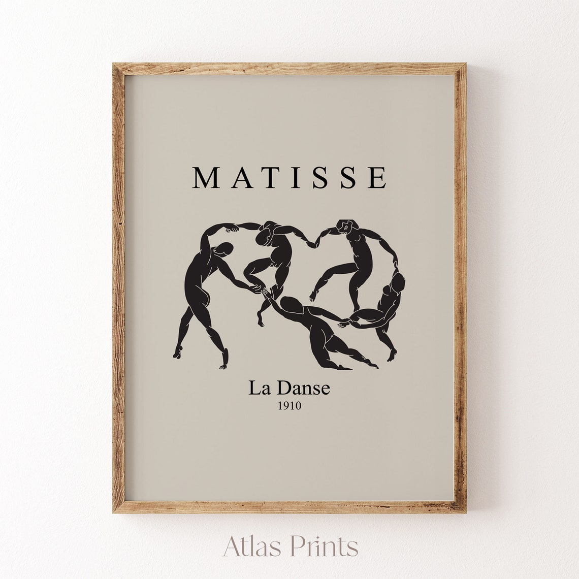 Famous Henri Matisse La Danse 1910 Dancing Circle Line Art Poster