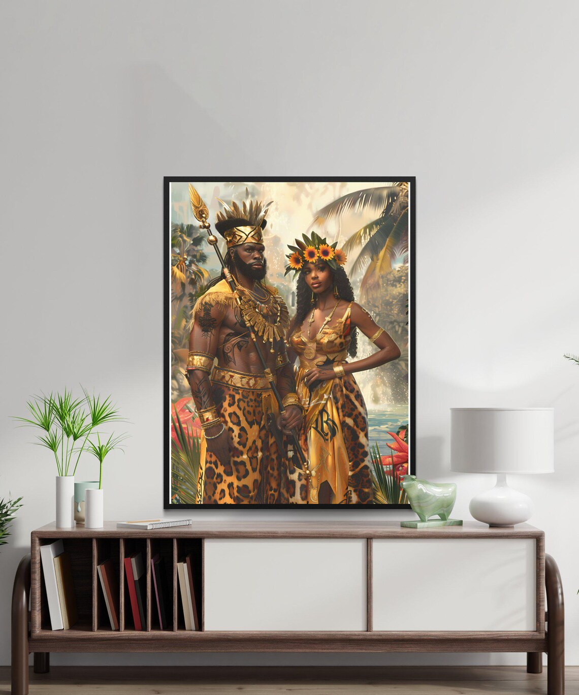 Yoruba Orishas, African Santeria Decor Art Print - Image 4