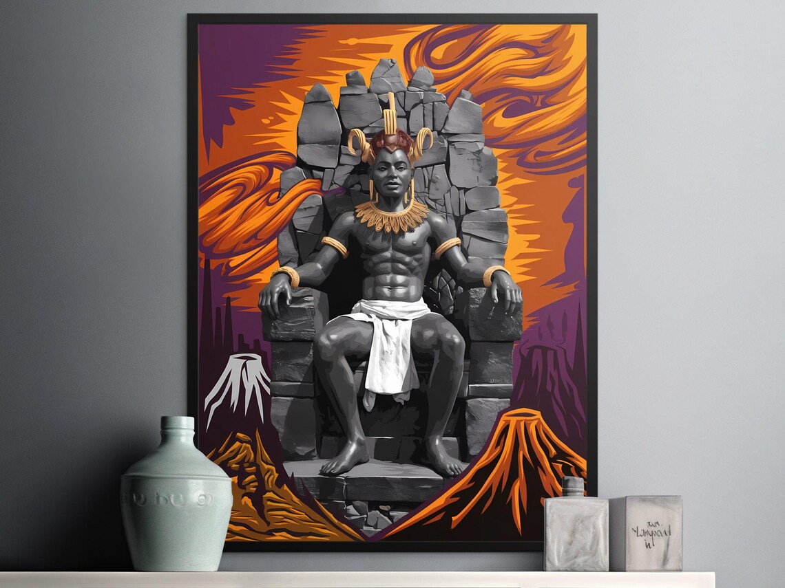 Cuban And African Santeria Art, Yoruba Orishas - Image 2