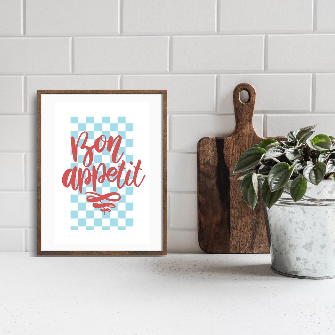 Bon Apptit Kitchen Print, French Bistro Decor - Image 2