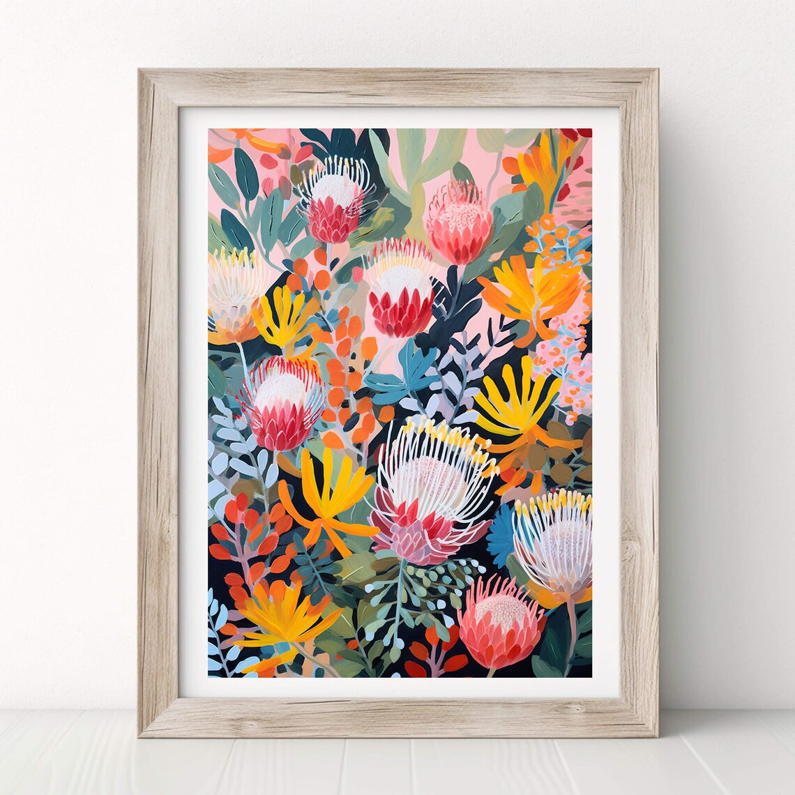 Australian Banksia - Native Botanical Art - Image 2