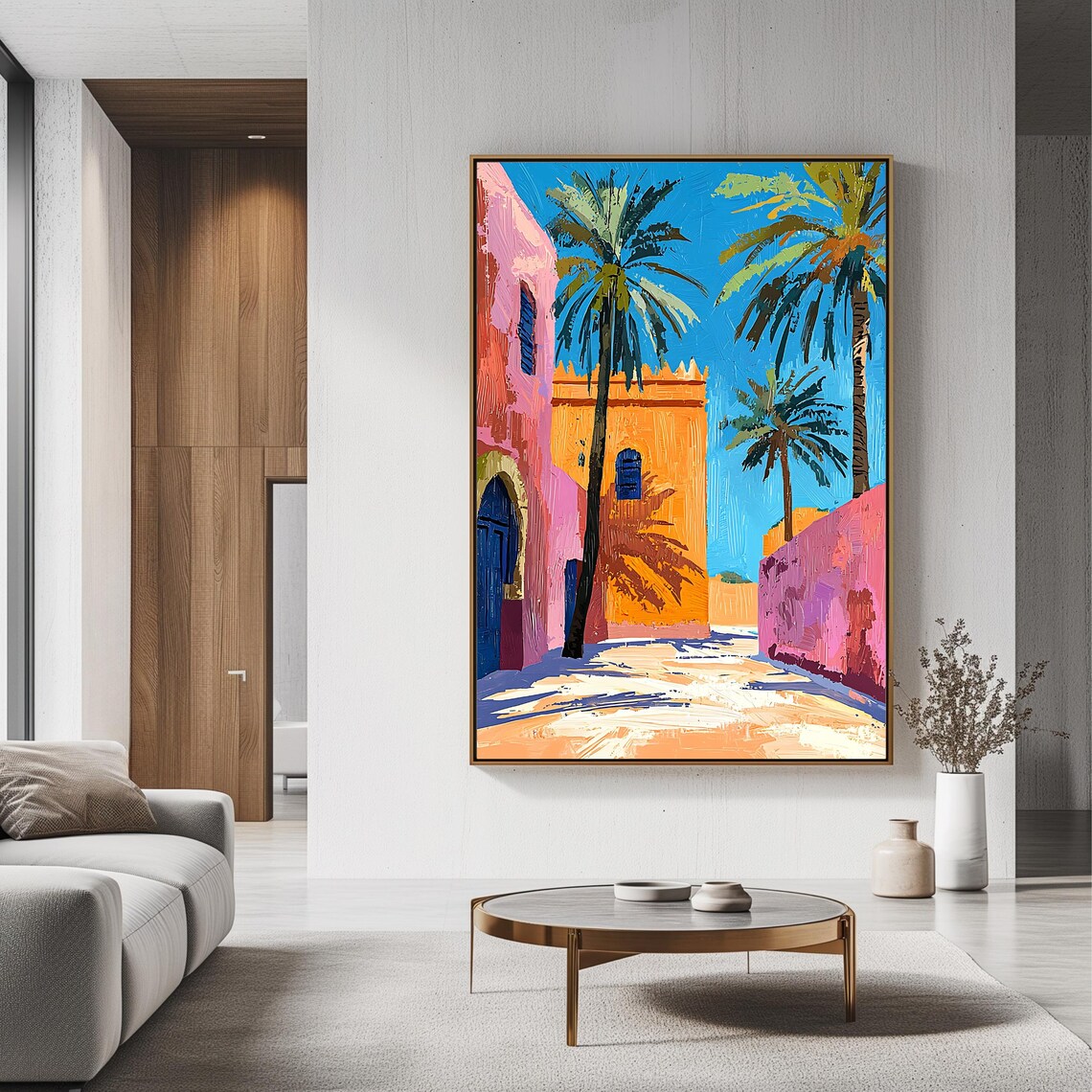 Moroccan Street Art Print, Middle Eastern Decor - Image 3
