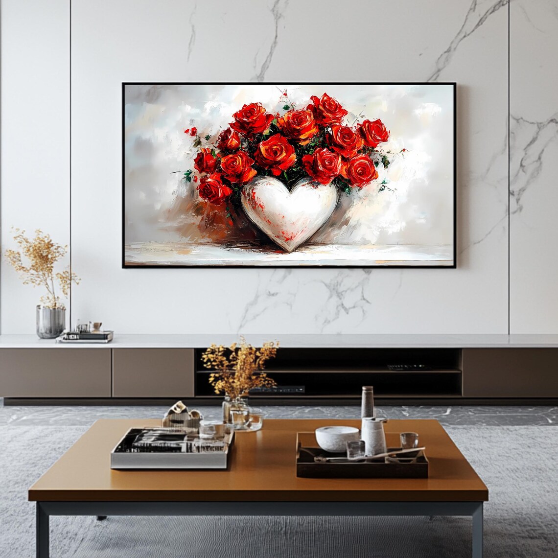 Valentines Day Roses Romantic Roku Screensaver - Image 2