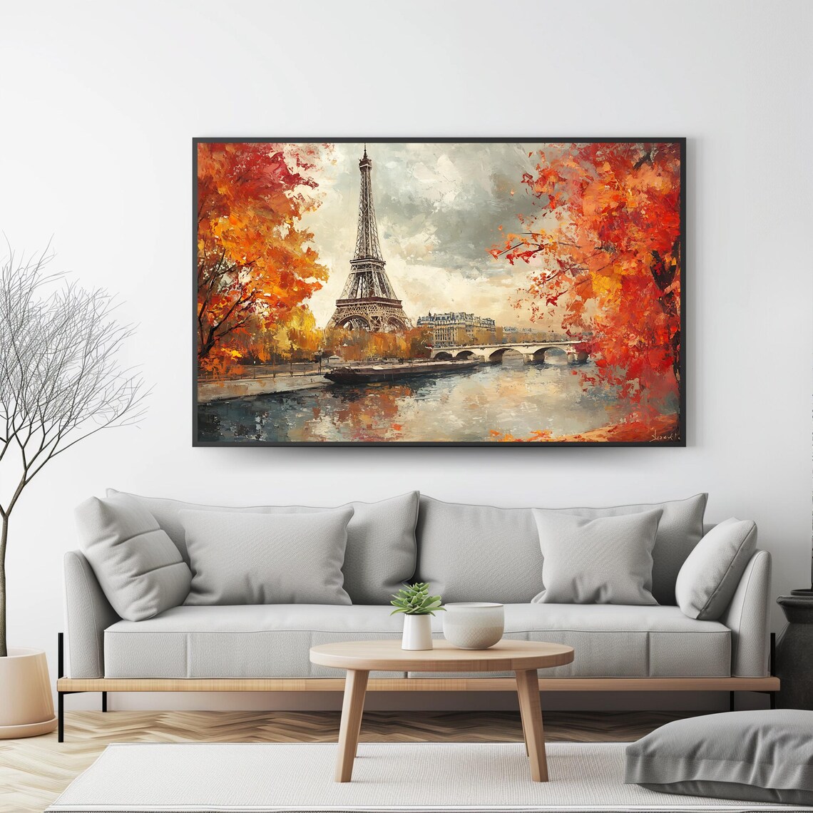 Autumn Eiffel Tower, Paris Fall Cityscape - Image 4