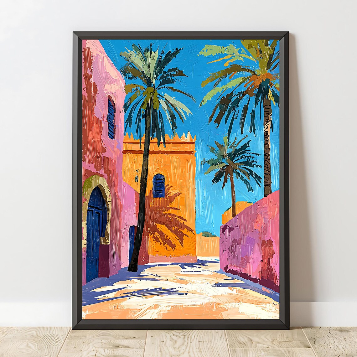 Moroccan Street Art Print, Middle Eastern Decor - Image 2