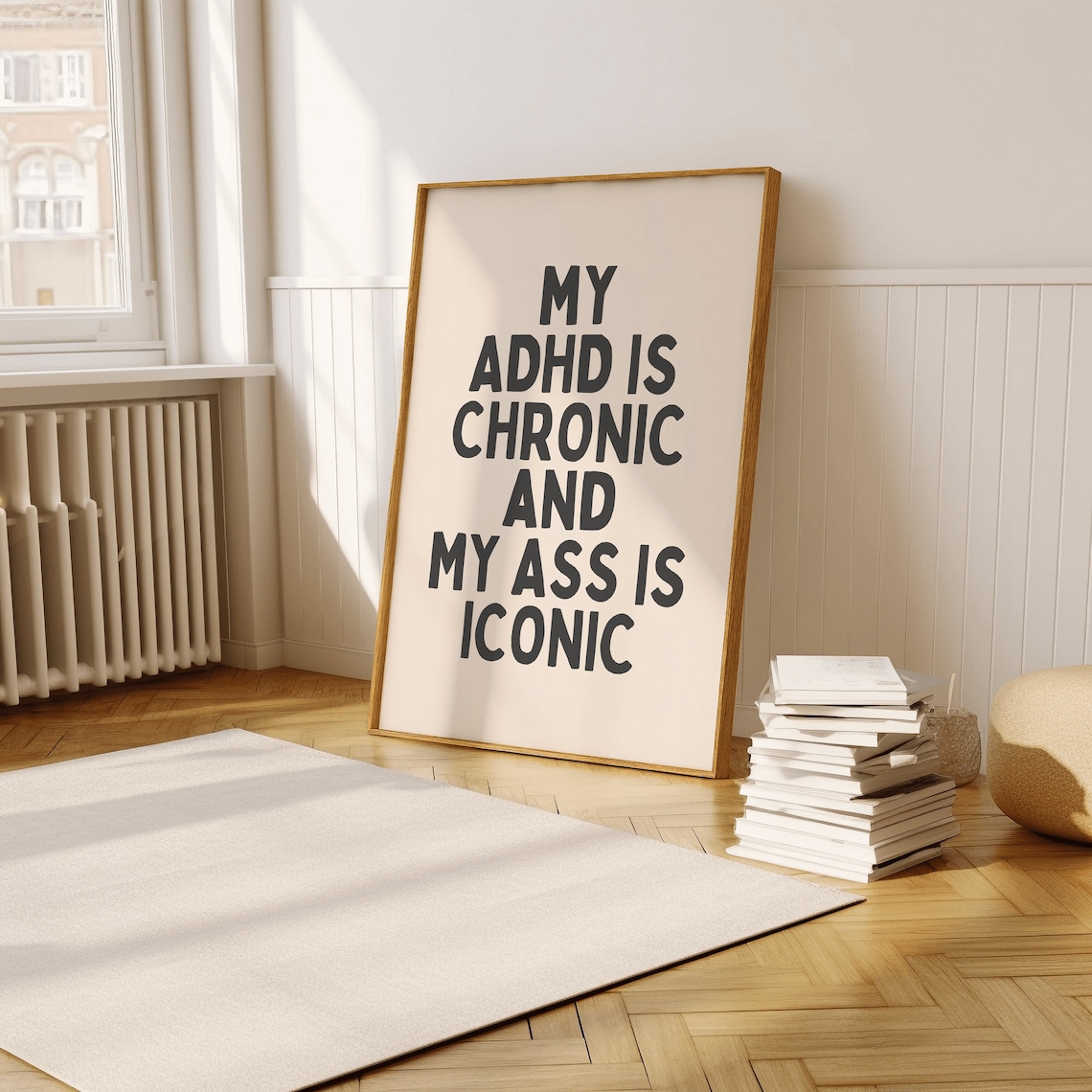 Deja Poo Sarcastic Bathroom Decor Quote Art Print - Image 3