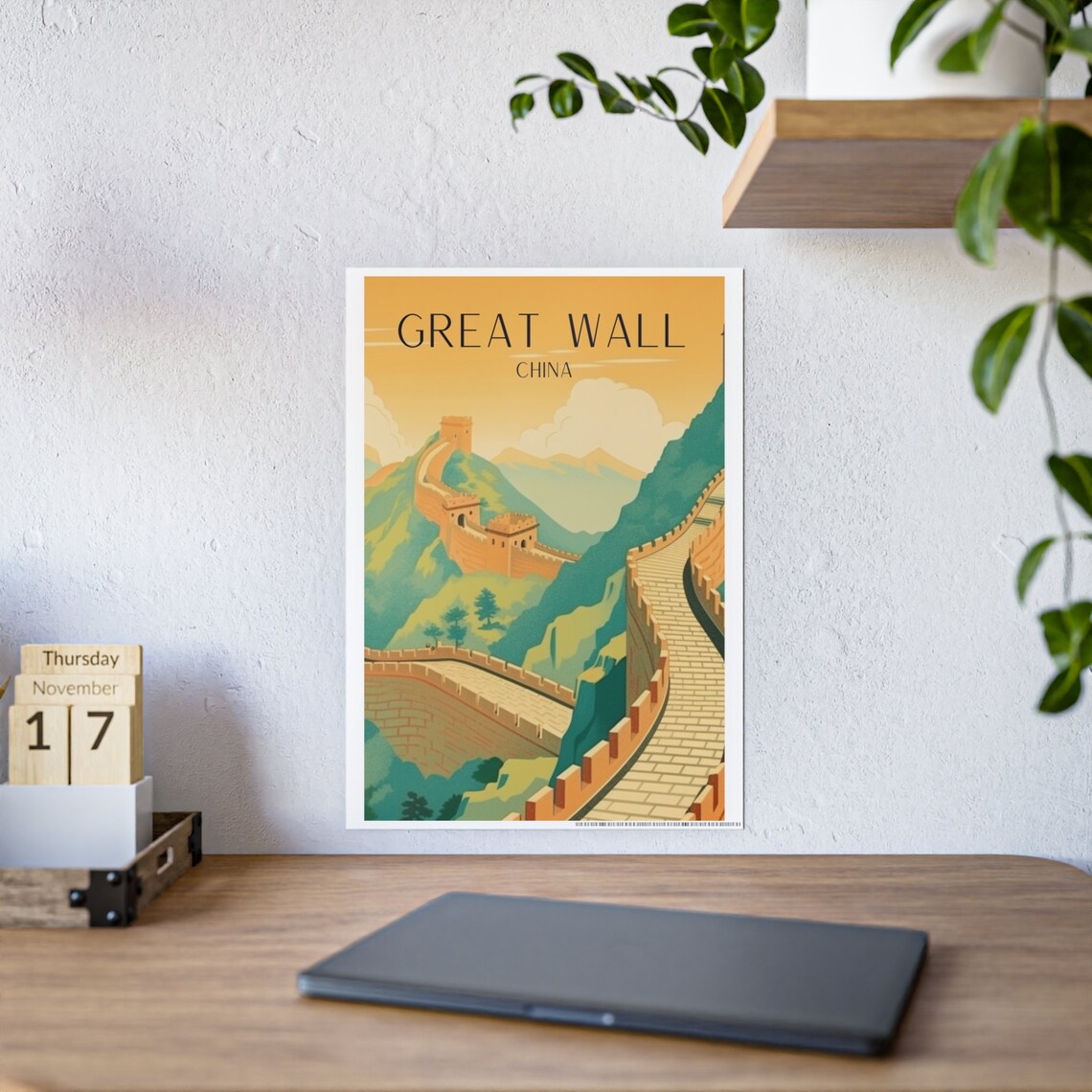 Great Wall Of China Travel Poster, Gift for Any Occasion - Image 6