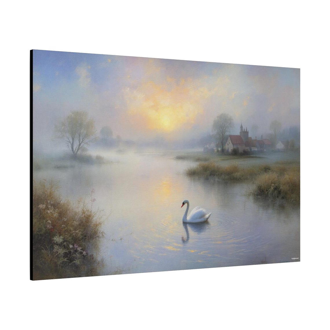 Meadow Of The Swan Wall Art Print - Image 2