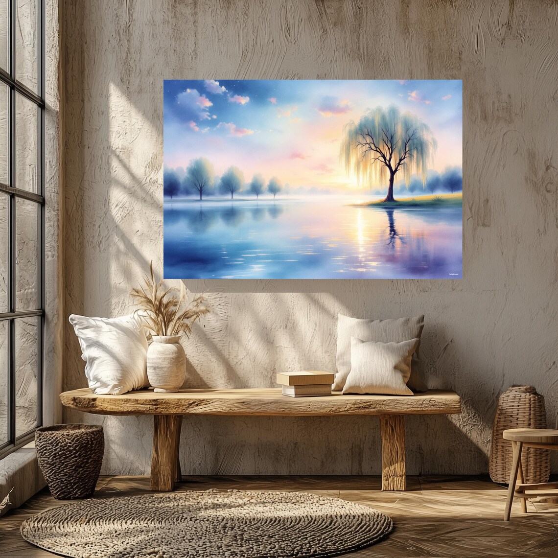 Twilight Tranquility Wall Art Matte Nature Decor For Home Ideal Housewarming Birthdays Or Holidays Scenic Art Print Home