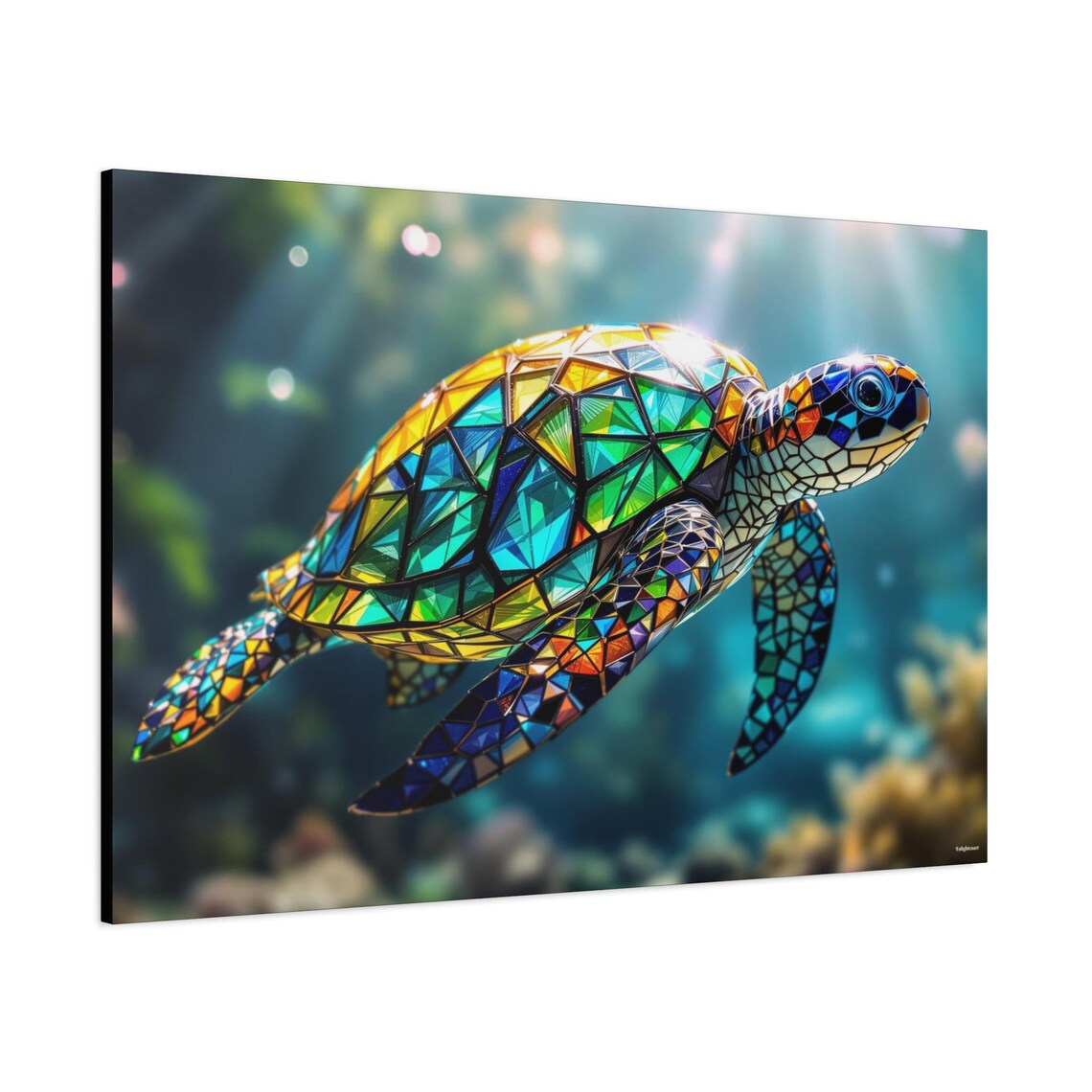 Sea Turtle Art Print - Image 3