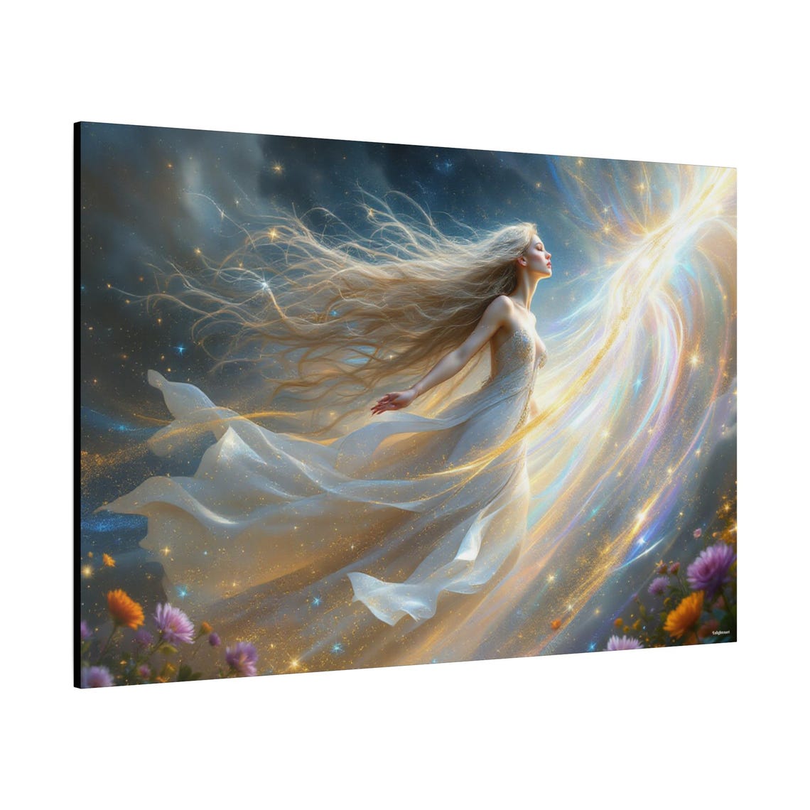 Celestial Dance Abstract Art Print - Image 2