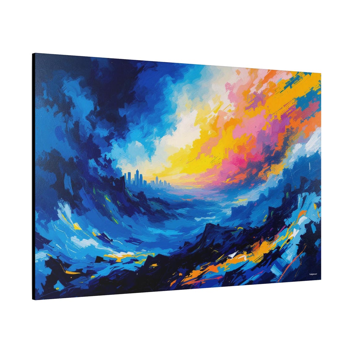 Abstract Seascape - Modern Art Print - Image 2