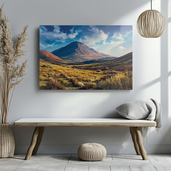 Serene Landscape Wall Art Matte Nature Decor For Home Ideal For Housewarming Birthdays Or Holidays Scenic Art Print Home