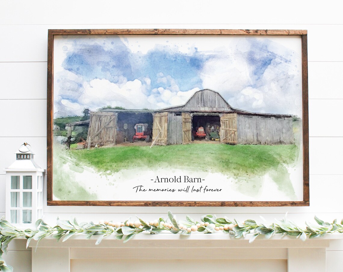Custom Watercolor-Style Wall Art Print for Home - Image 3