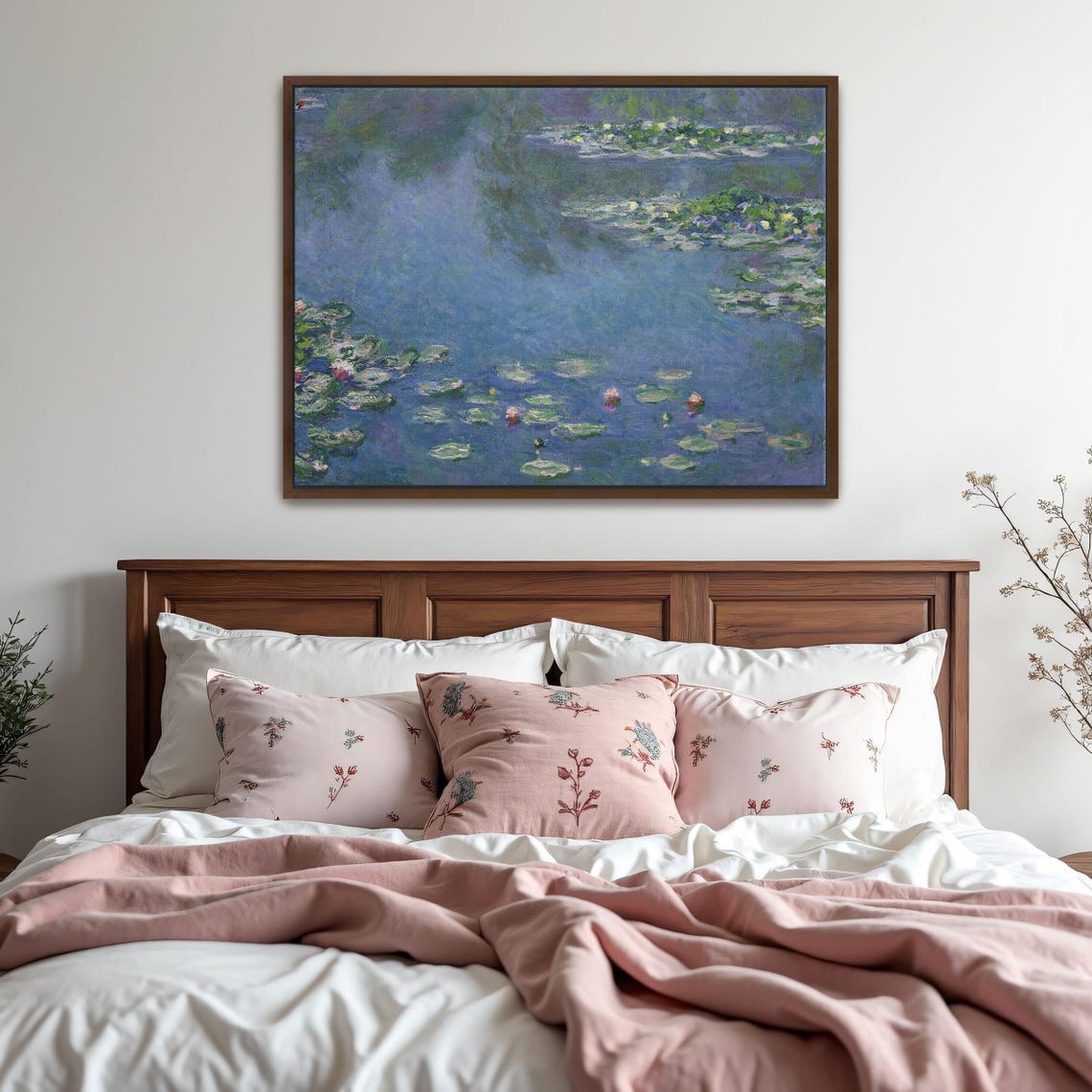 Claude Monet Water Lilies Blue Pond Impressionist Masterpiece Poster - Image 5