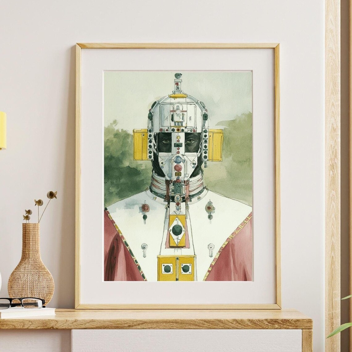 Anonymous Knight No3 Unique Canvas Art Print