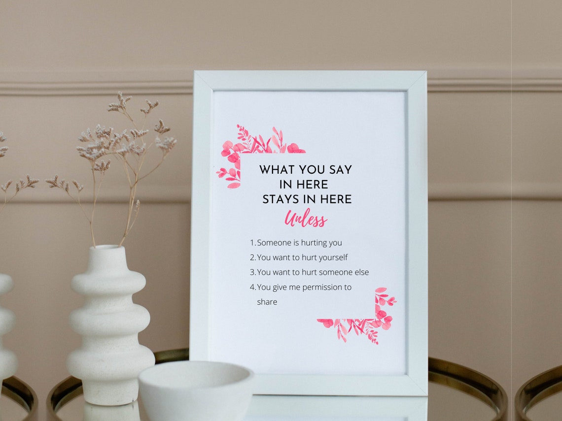 Instant Download FAQ Guide Printable Shop Help Info Card Poster - Image 2