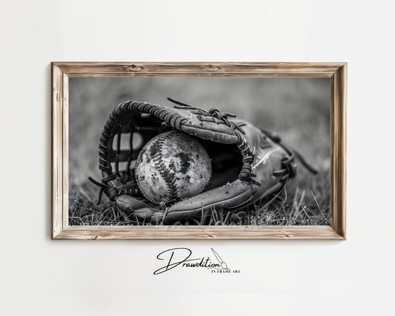 Baseball Frame Tv Art Frame Tv Art Baseball Mitt Frame Tv Art Baseball Ball In Frame Tv Art Baseball Player Art Baseballer