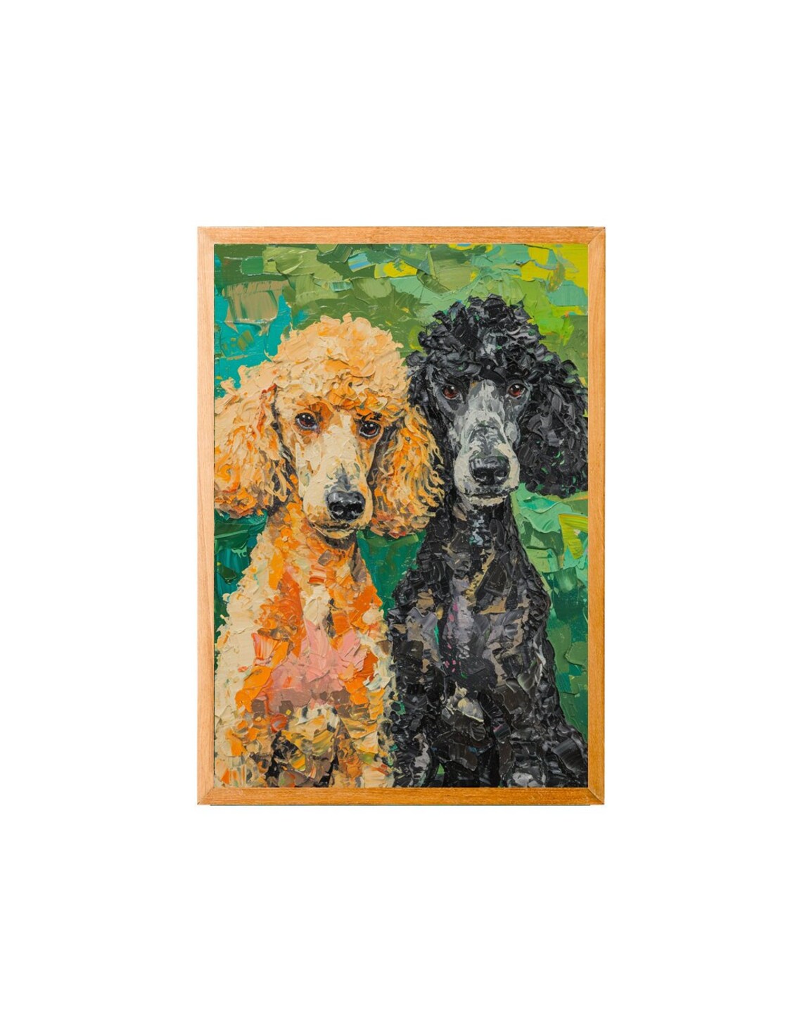 Standard Poodle Art Print, Dog Wall Decor