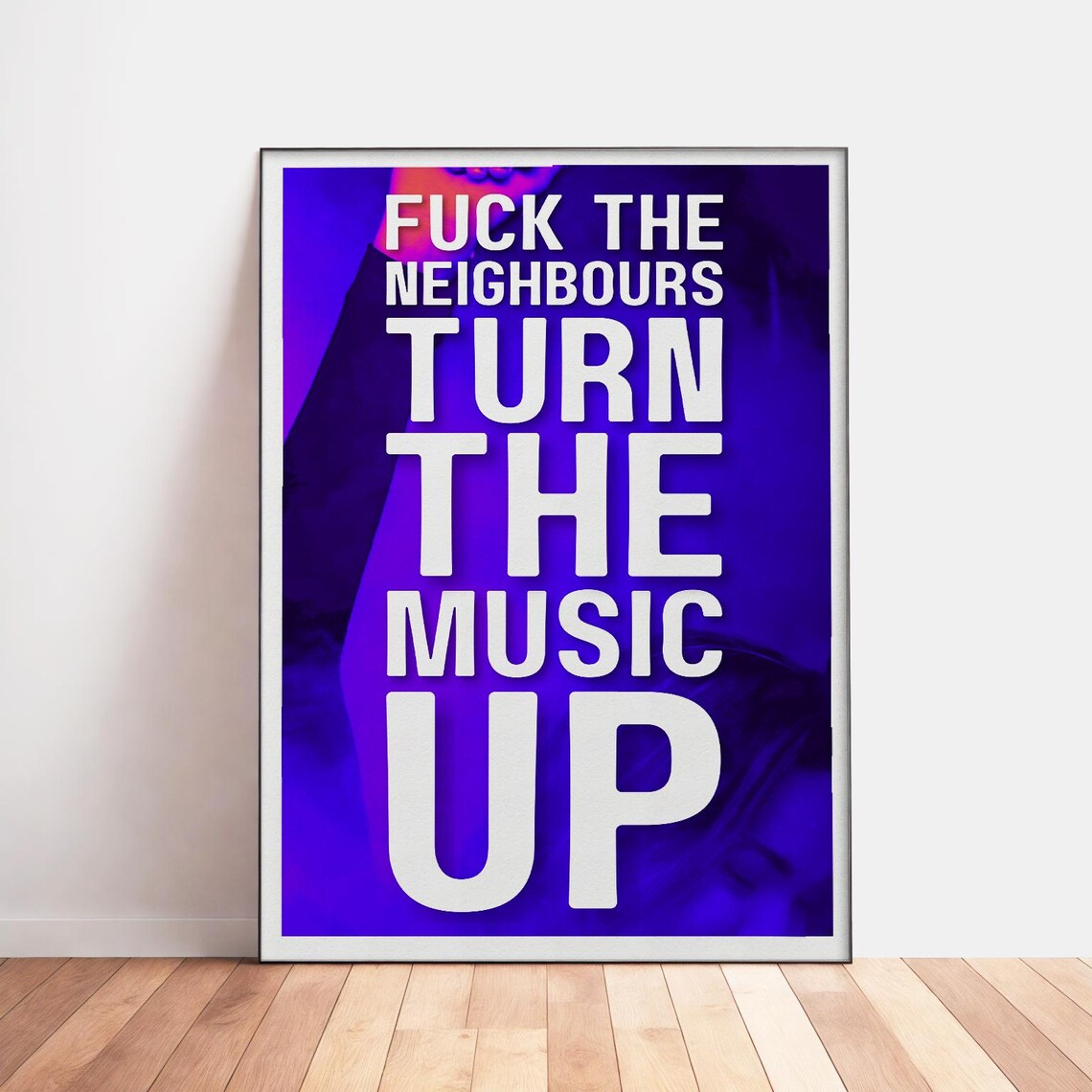 Fred Again Lyric Wall Art, House Music Quote
