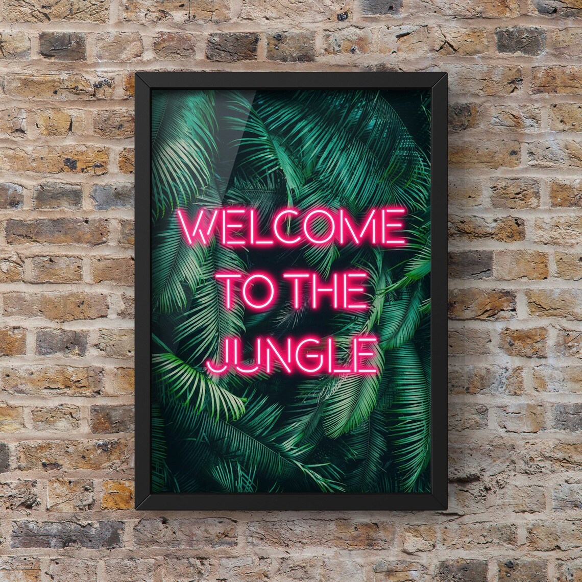 Welcome To The Jungle Neon Print Vol 2