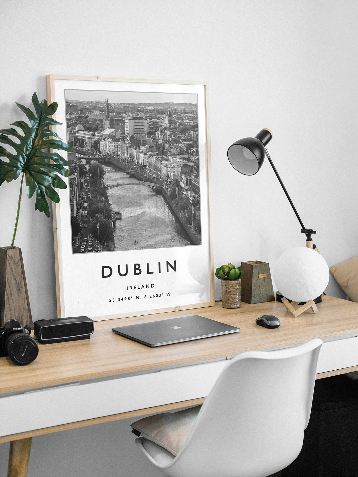 Dublin Travel Print Dublin Travel Poster Ireland Travel Poster European Travel Art Print Photographic Wall Art Travel Print - Image 2