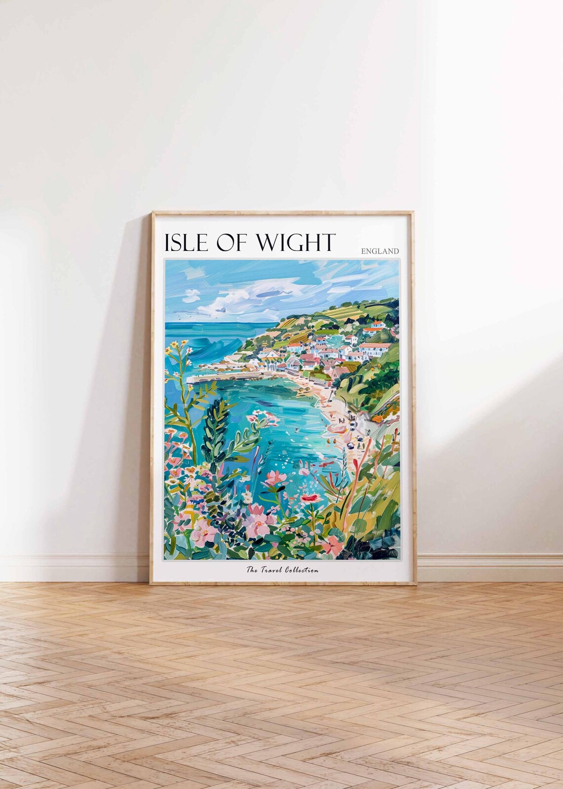 Isle Of Wight Travel Poster, Coastal Beach Decor - Image 2