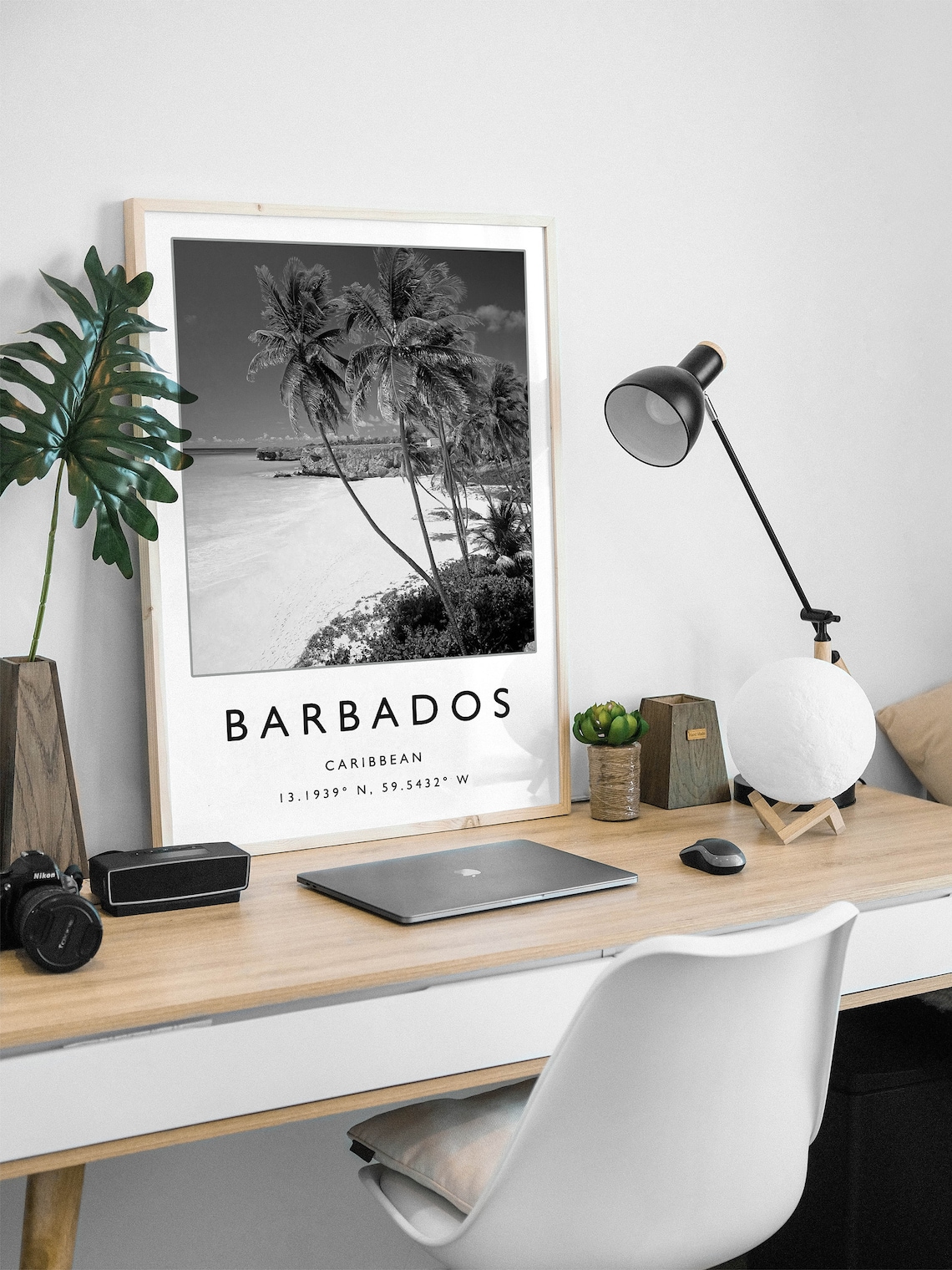 Barbados Travel Poster, Caribbean Travel Art - Image 2