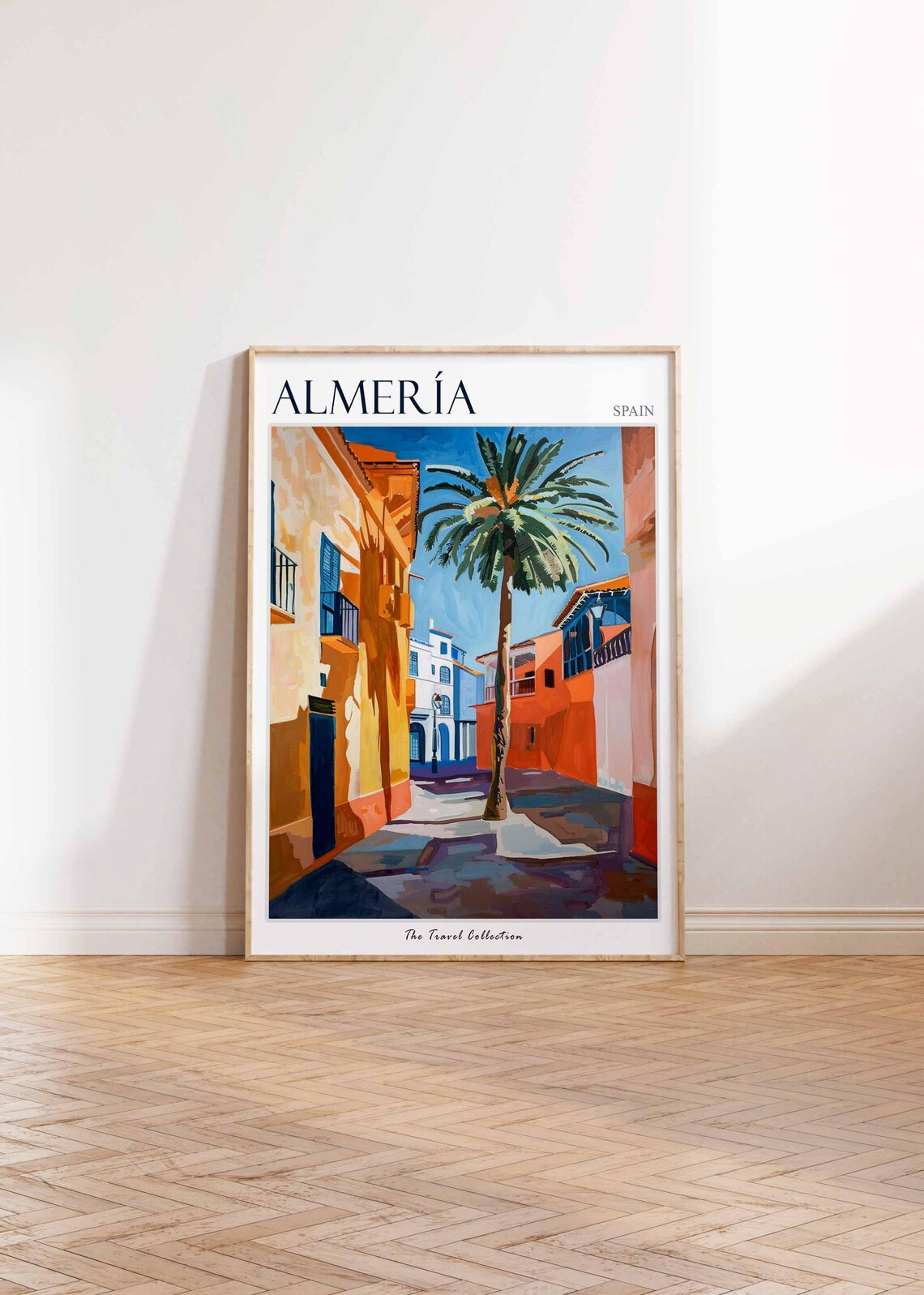 Almeria Poster Almeria Travel Print Spain Wall Art Spanish Travel Print Tropical Decor Almeria Gift Almeria Travel Poster - Image 2
