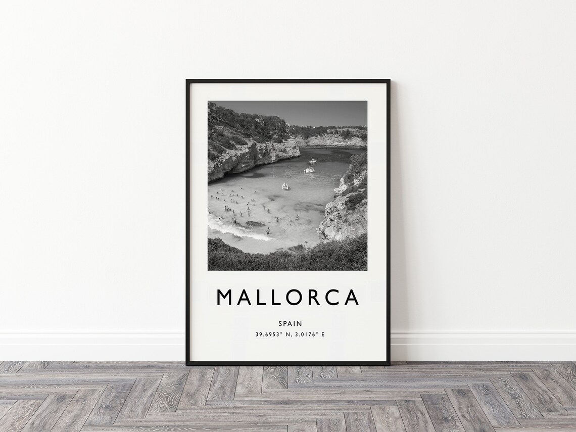 Mallorca Travel Poster, Spain Travel Art Print - Image 3