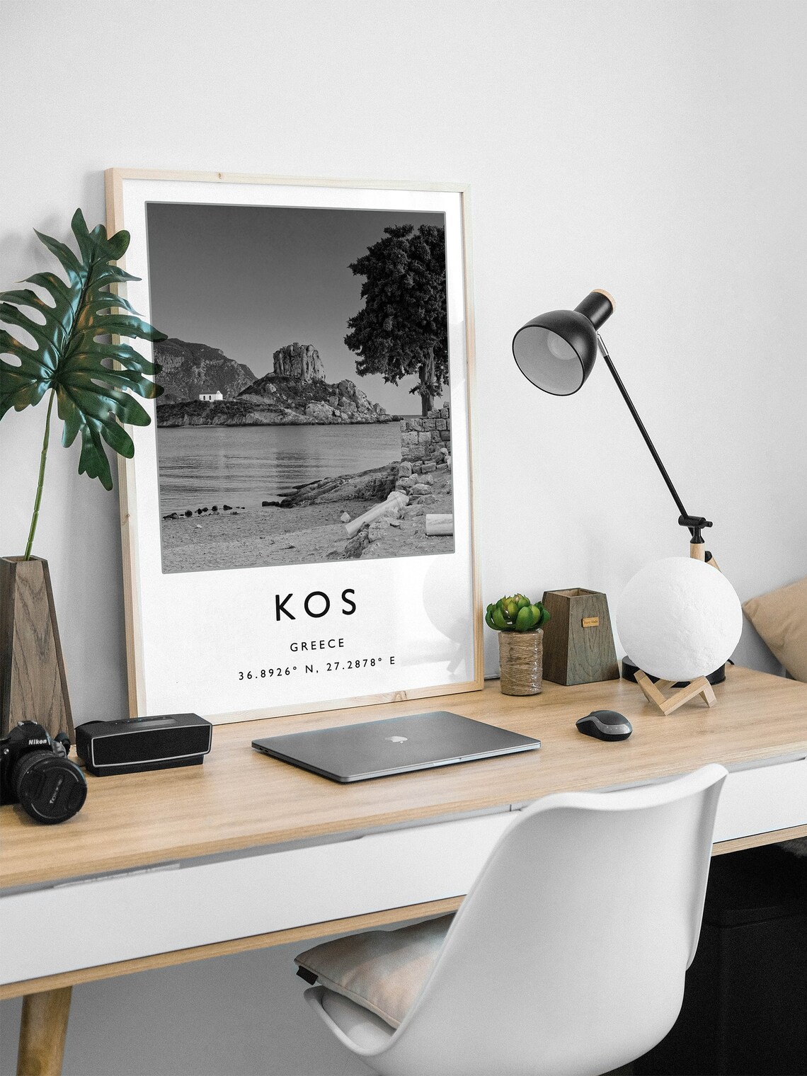 Kos Greece Minimalist Travel Poster, Travel Decor - Image 2