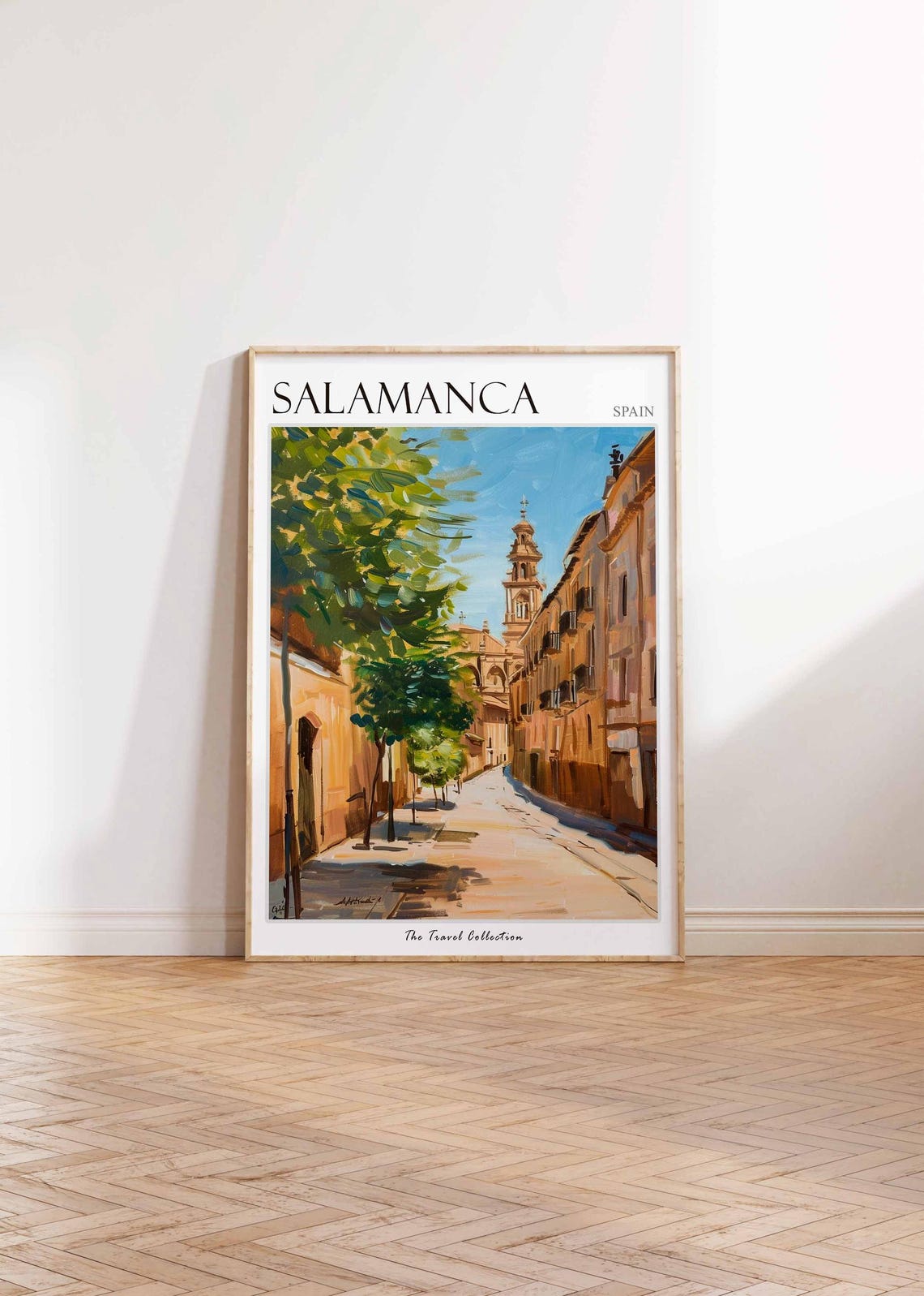 Salamanca Poster Spanish Travel Print Salamanca Travel Art Salamanca Wall Art Spanish Travel Spanish Wall Art Salamanca Gift - Image 2