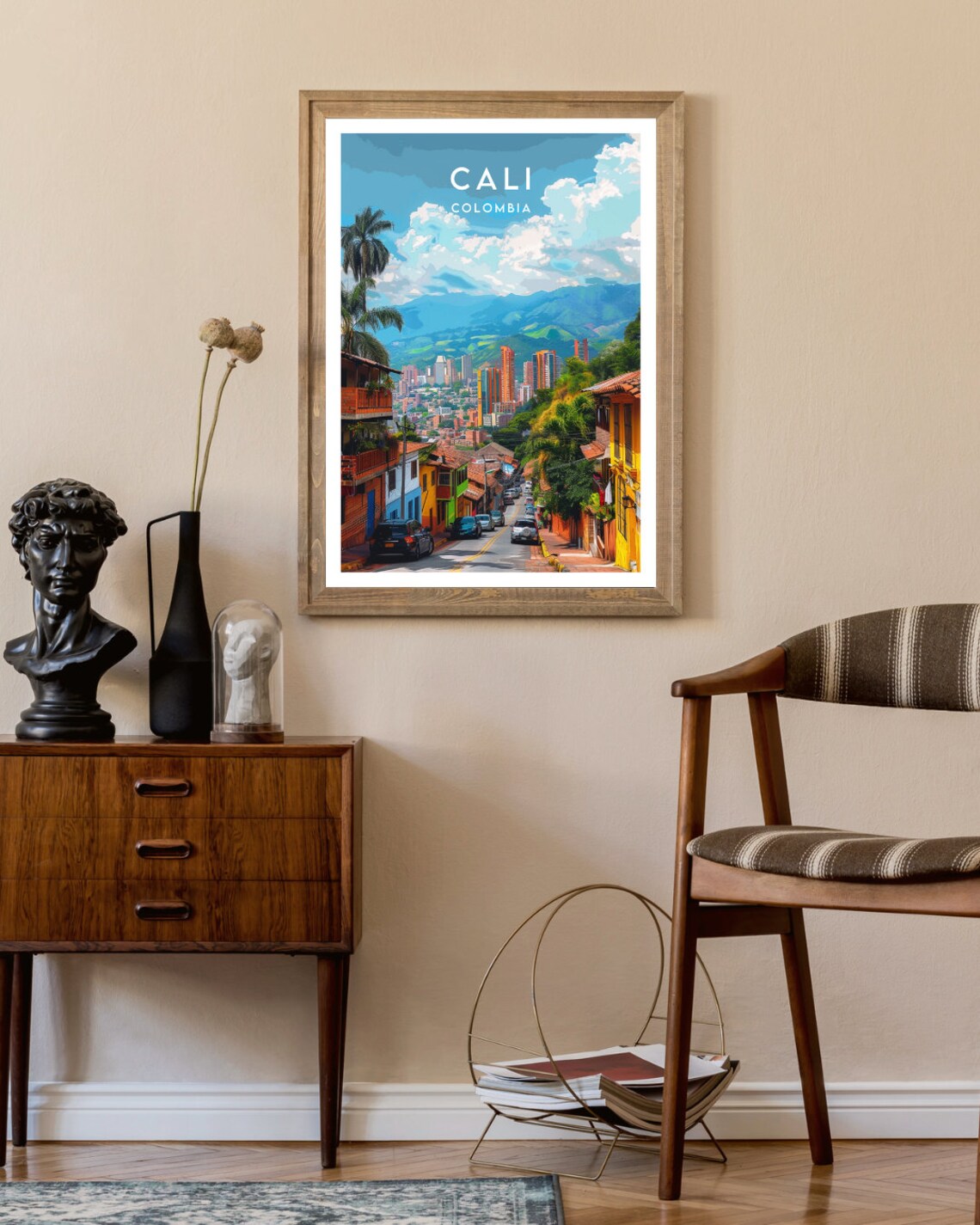 Cali Colombia Travel Poster, South America Art Print - Image 2