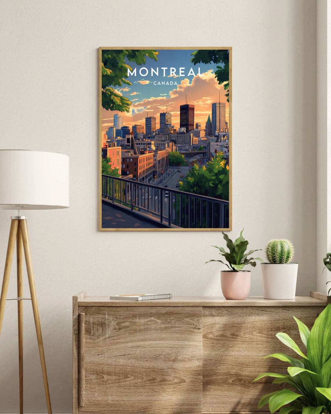 Montreal Travel Poster, Canada and North America - Image 3