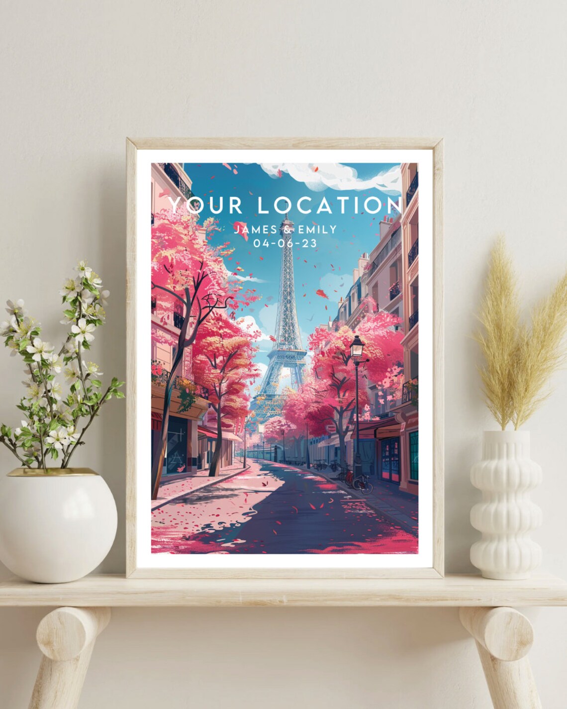 Custom Travel Poster, Personalized Destination Wall Art - Image 4