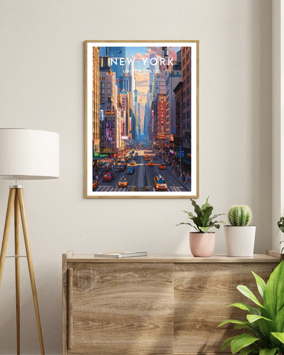 New York Travel Print United States New York Poster America Poster Travel Wall Art America Print Poster America New York Usa - Image 3